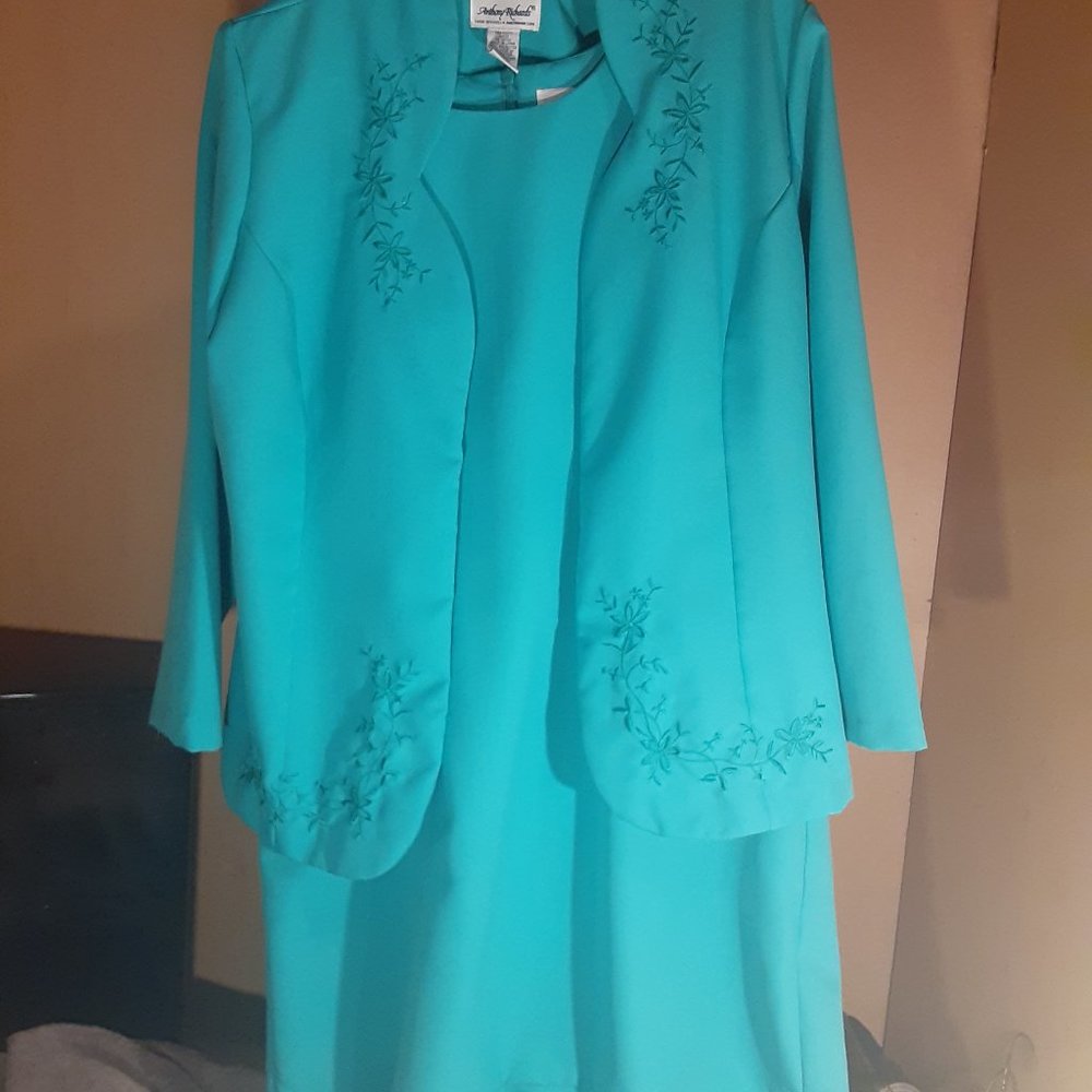 Sunday Dress with Embroidered Jacket